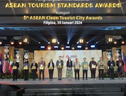 Kota Bukittinggi Terpilih sebagai Penerima ASEAN Clean Tourist City Award 2026